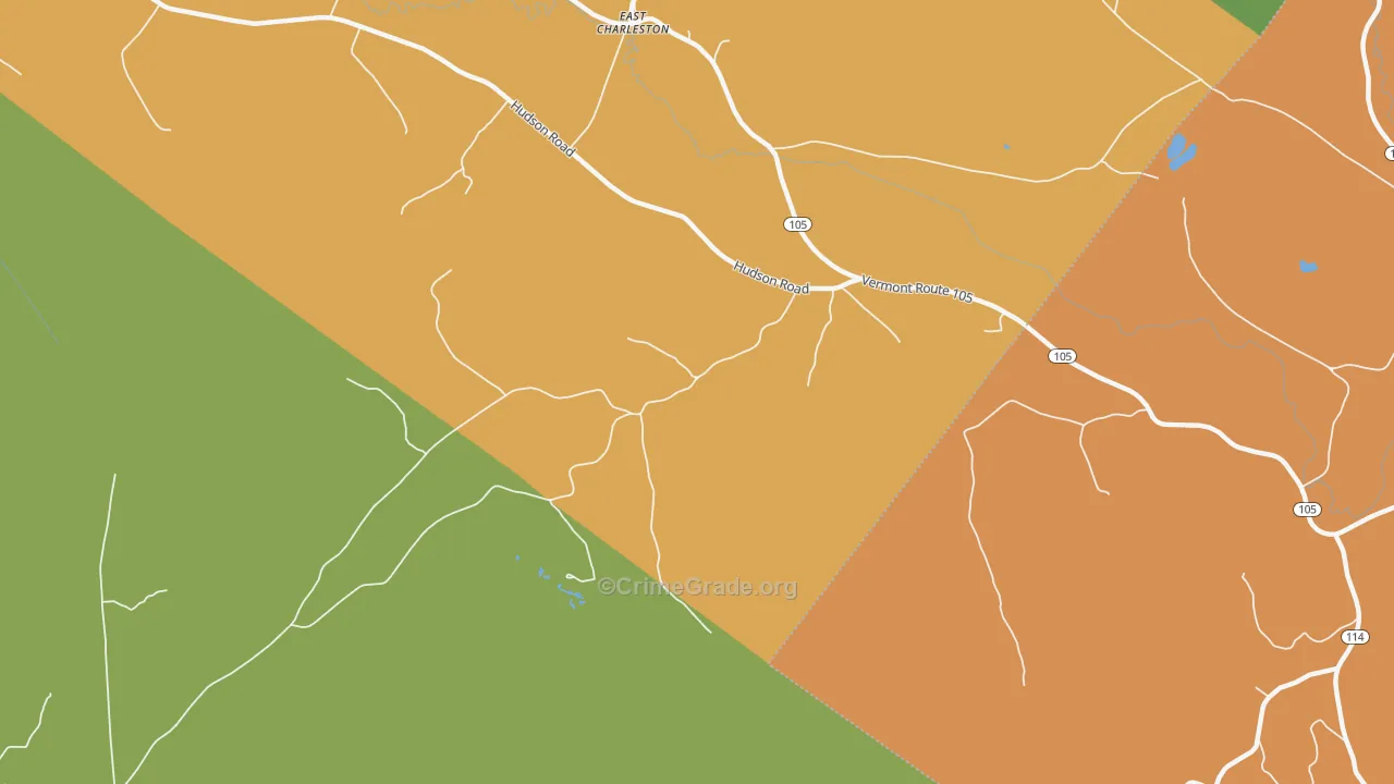 05833, VT Map of Theft Rates