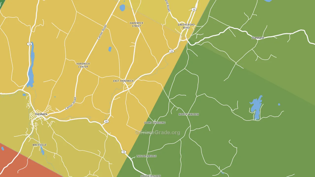 05836, VT Map of Theft Rates
