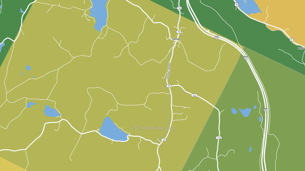 05839, VT Map of Theft Rates