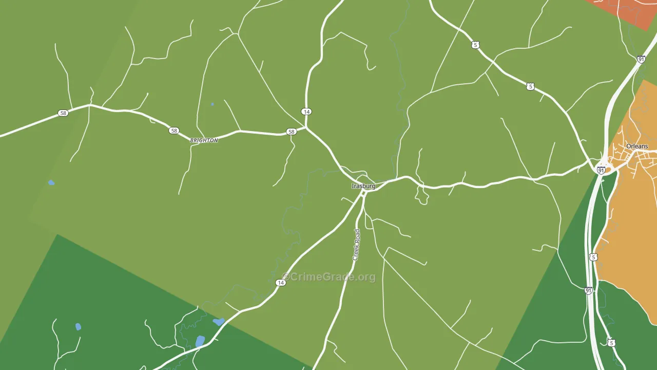 05845, VT Map of Theft Rates