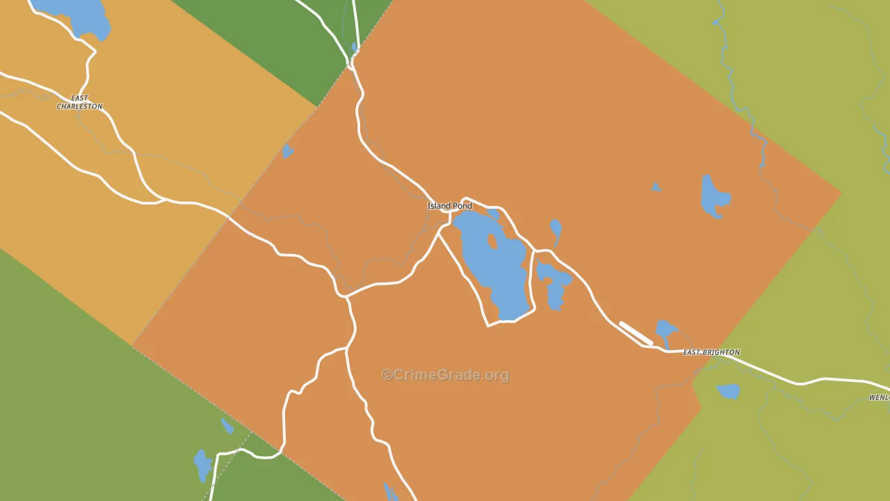 05846, VT Map of Theft Rates