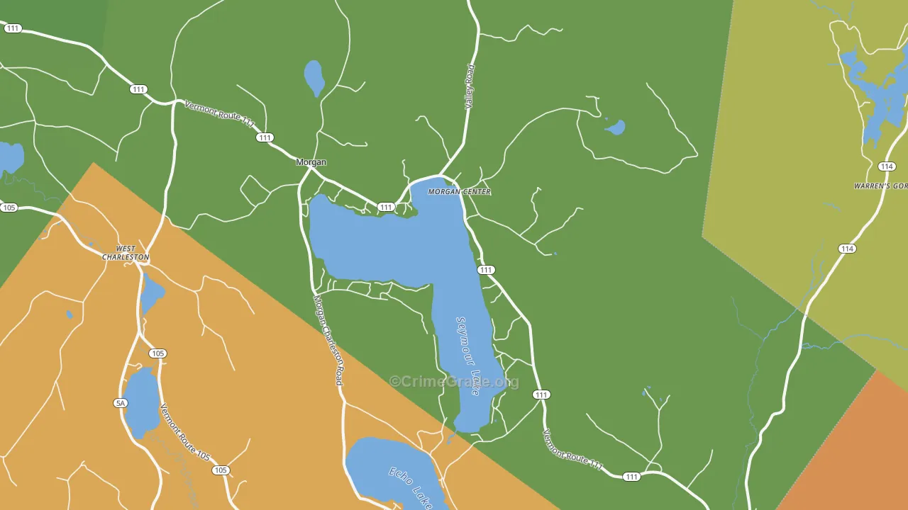 05853, VT Map of Theft Rates