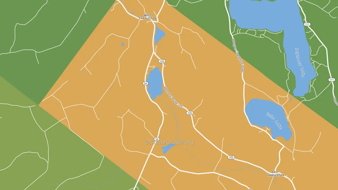 05872, VT Map of Theft Rates