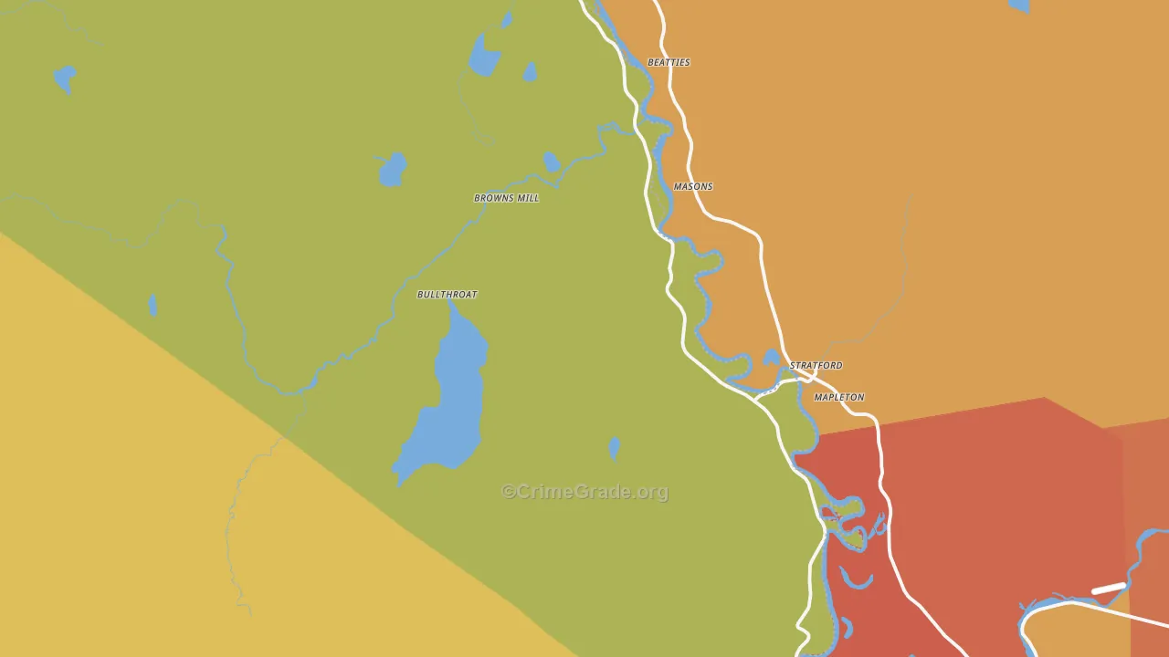 05905, VT Map of Theft Rates