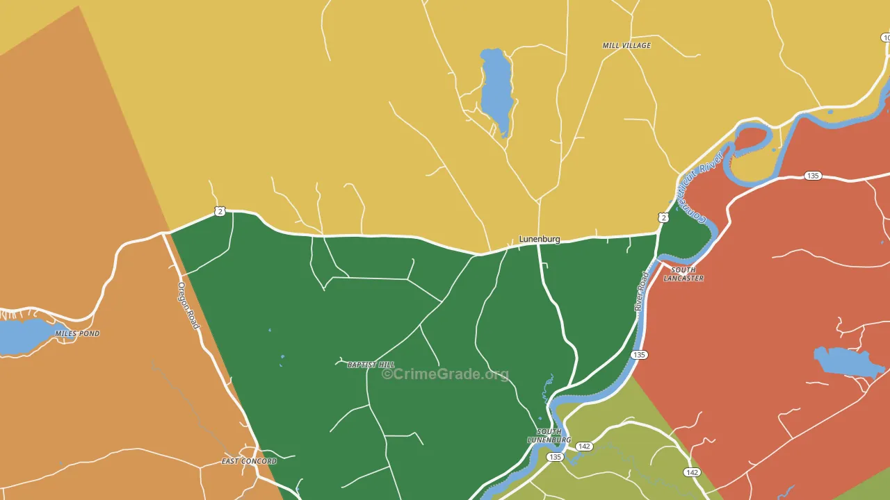 05906, VT Map of Theft Rates