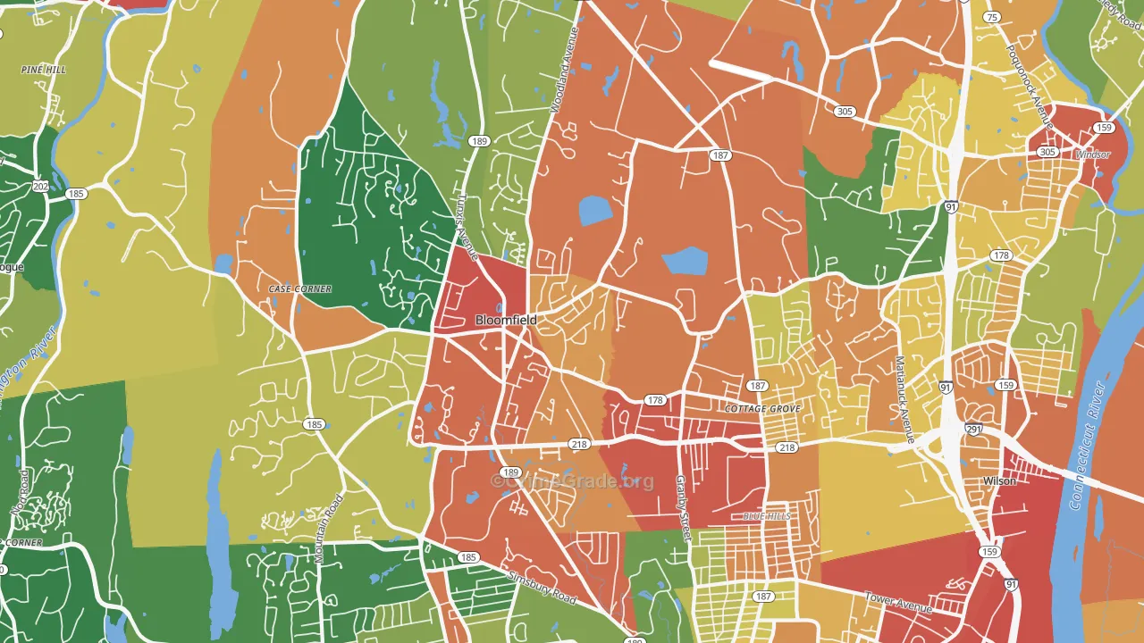 06002, CT Map of Theft Rates