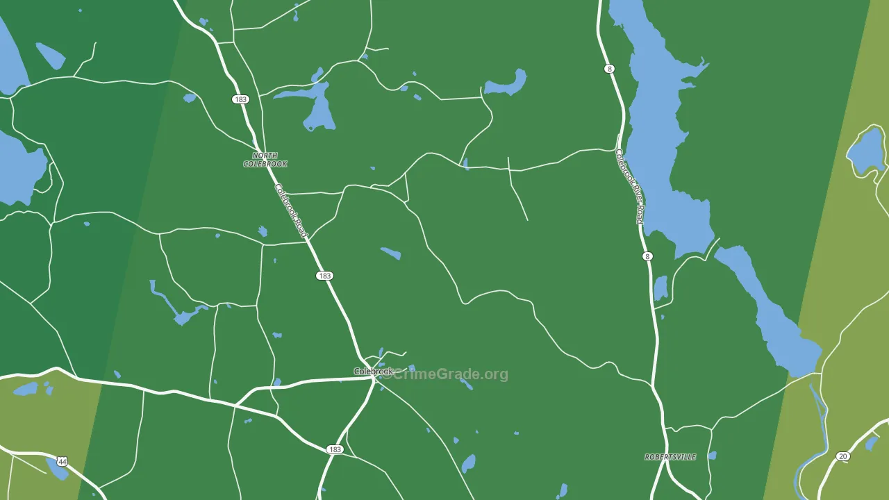 06021, CT Map of Theft Rates