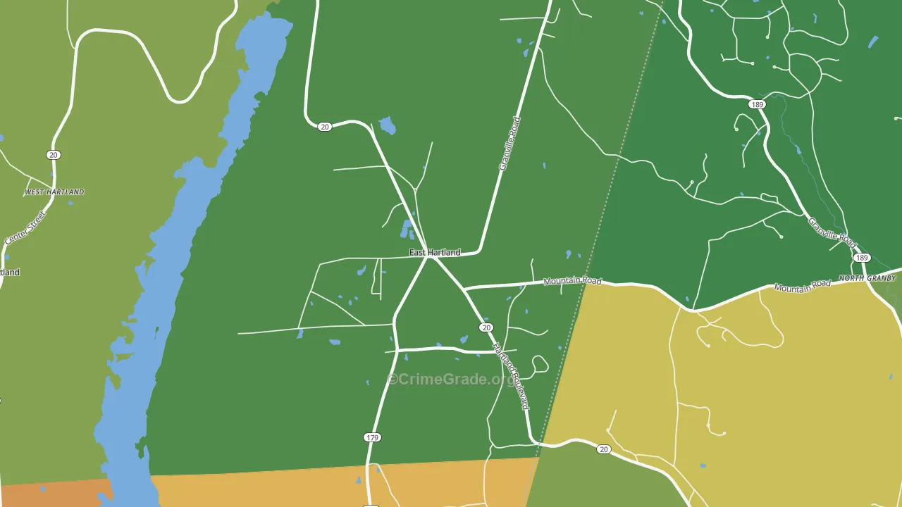 06027, CT Map of Theft Rates