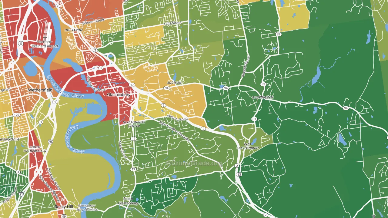 06033, CT Map of Theft Rates