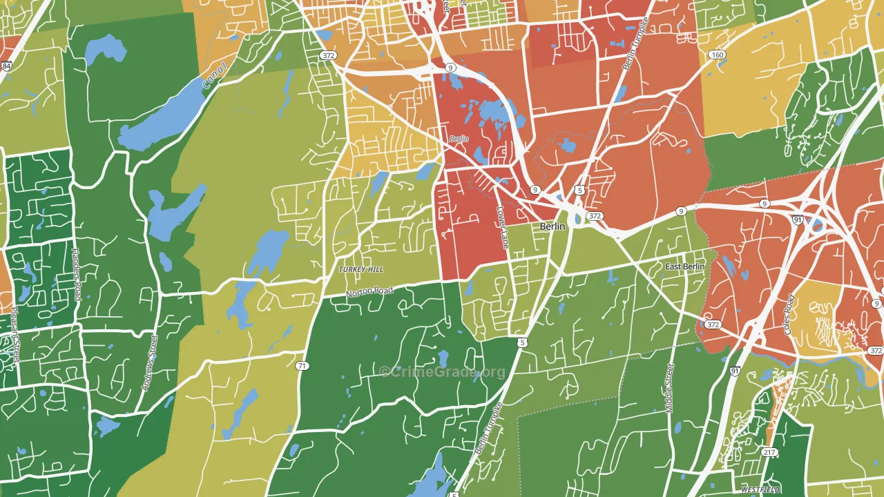 06037, CT Map of Theft Rates