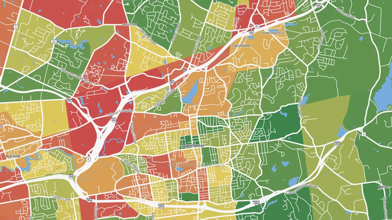 06042, CT Map of Theft Rates