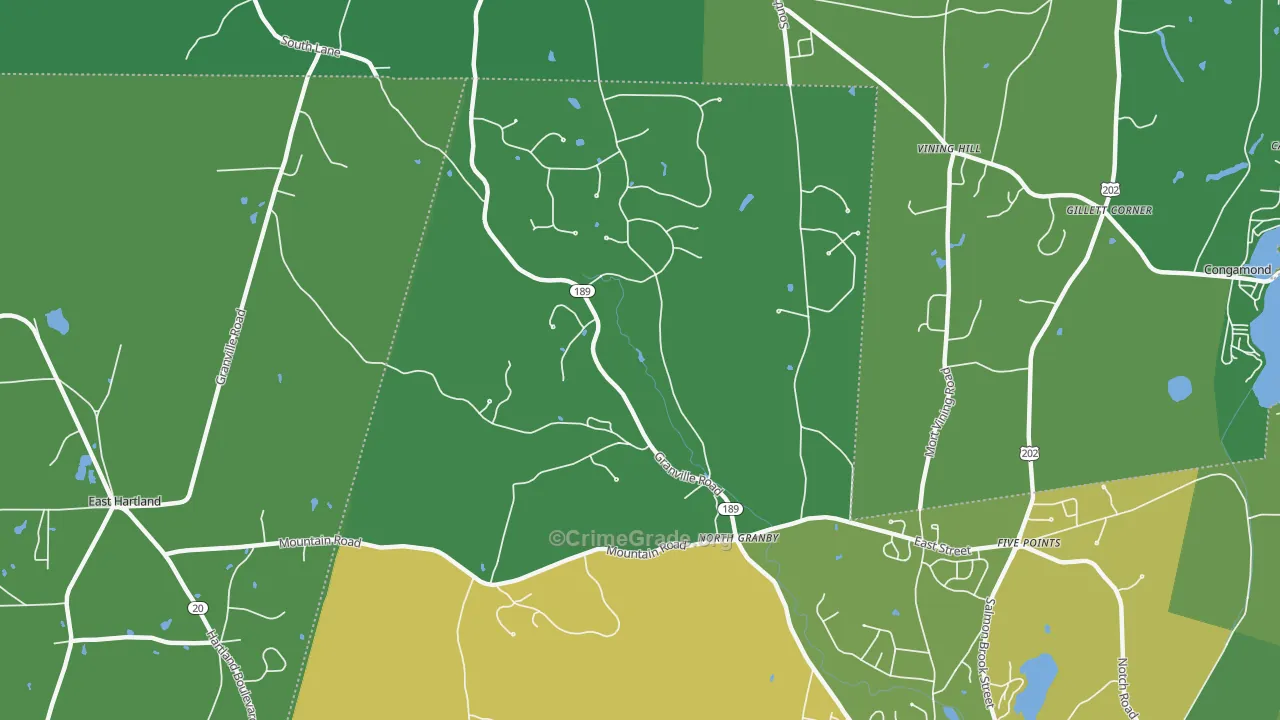 06060, CT Map of Theft Rates