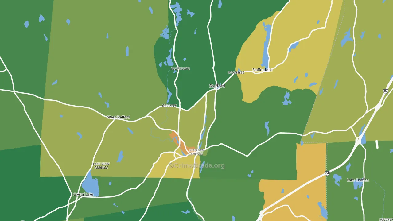 06076, CT Map of Theft Rates