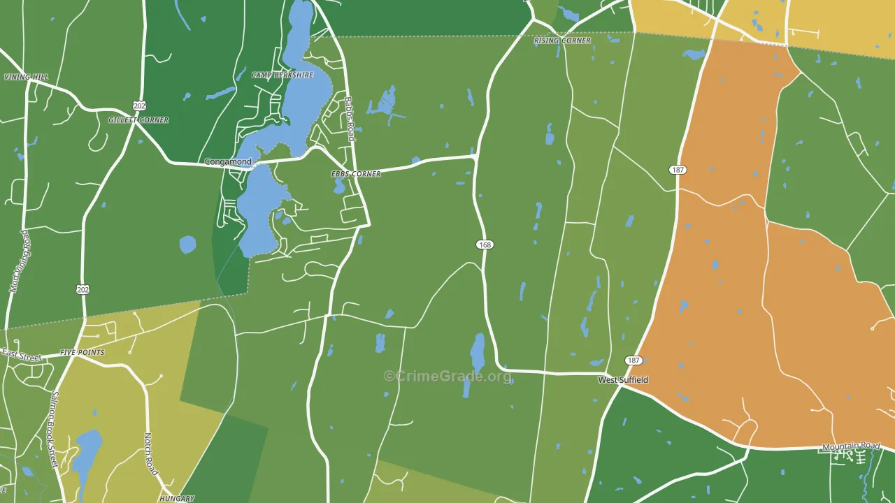 06093, CT Map of Theft Rates