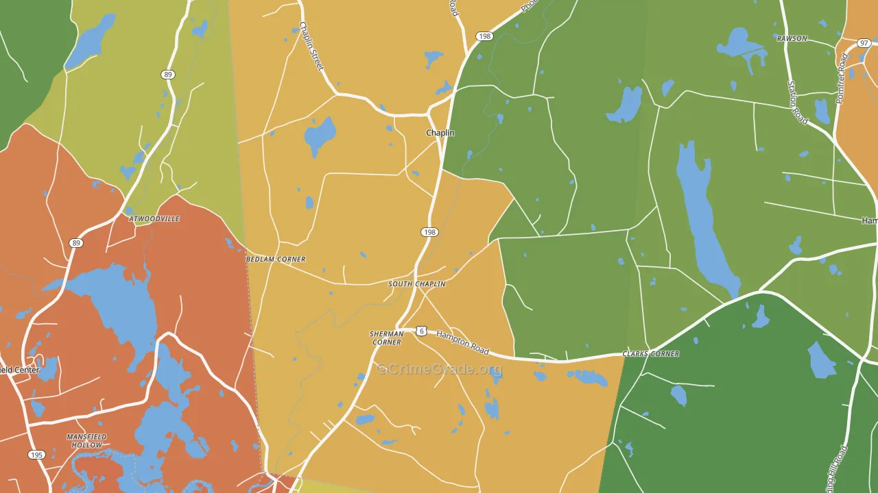 06235, CT Map of Theft Rates