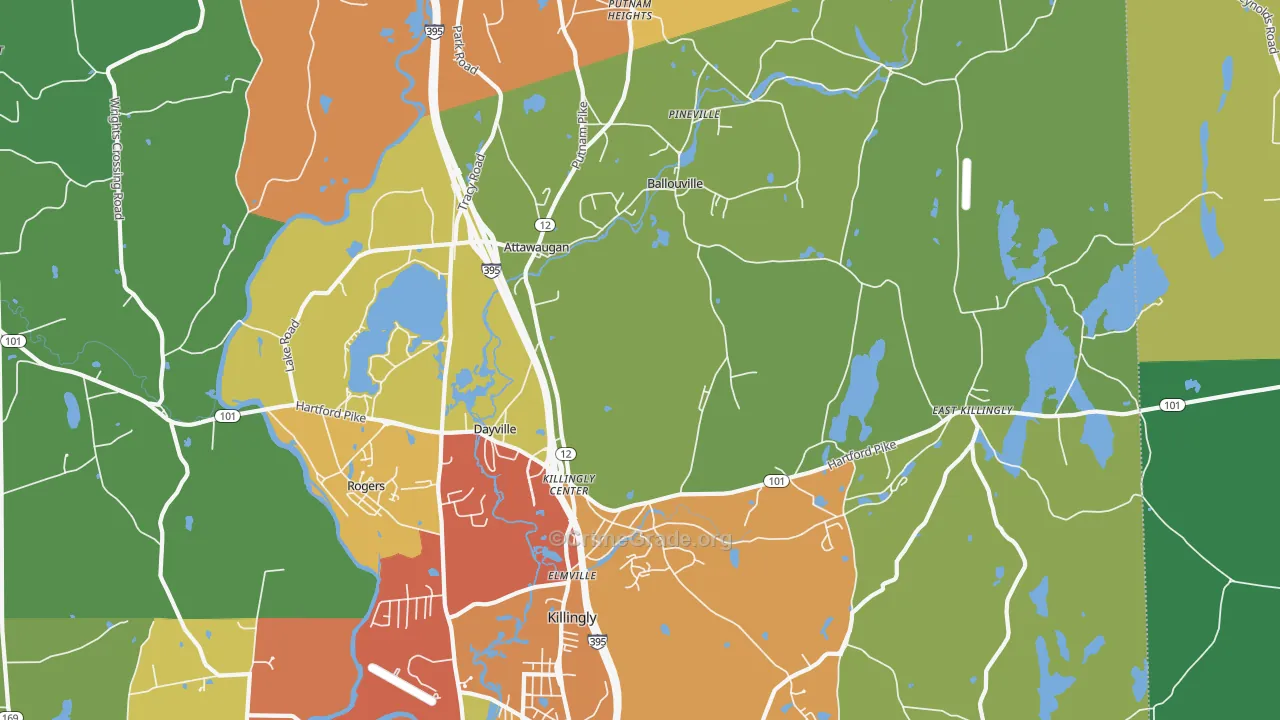 06241, CT Map of Theft Rates