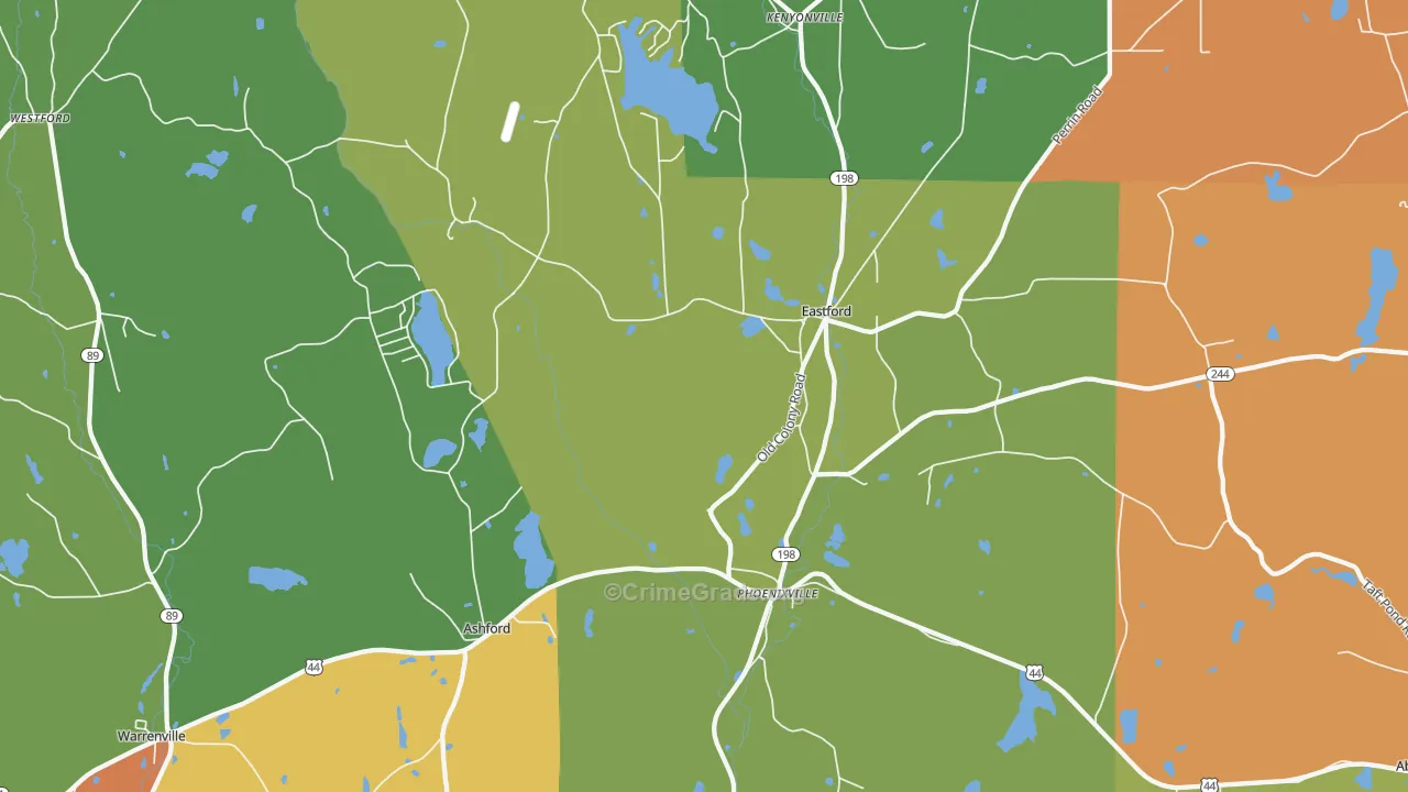 06242, CT Map of Theft Rates