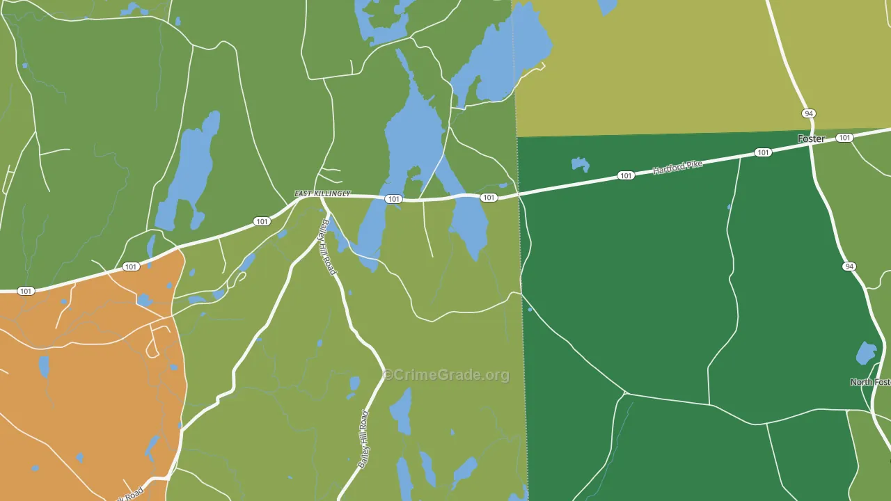 06243, CT Map of Theft Rates