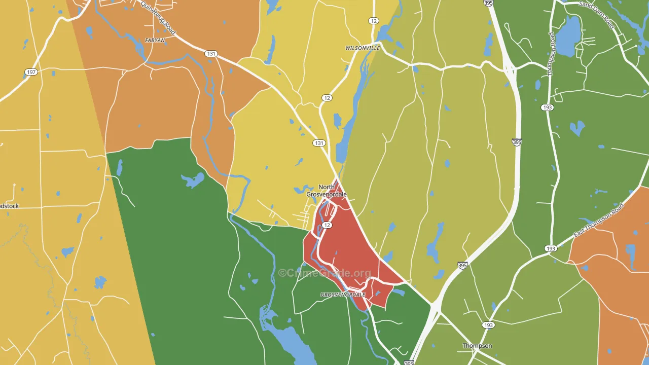 06255, CT Map of Theft Rates