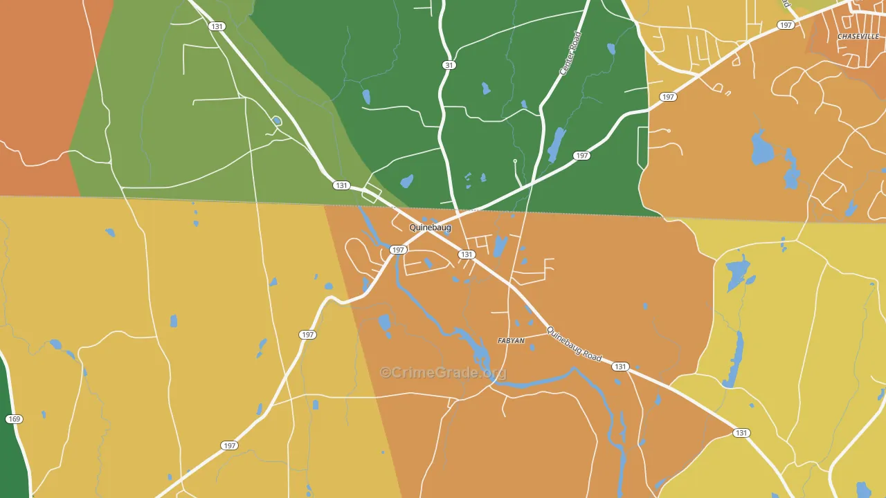 06262, CT Map of Theft Rates