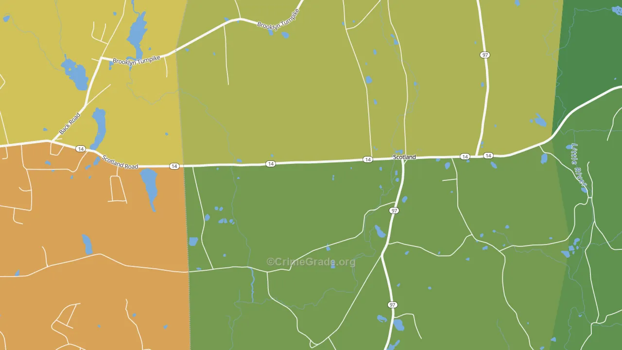 06264, CT Map of Theft Rates