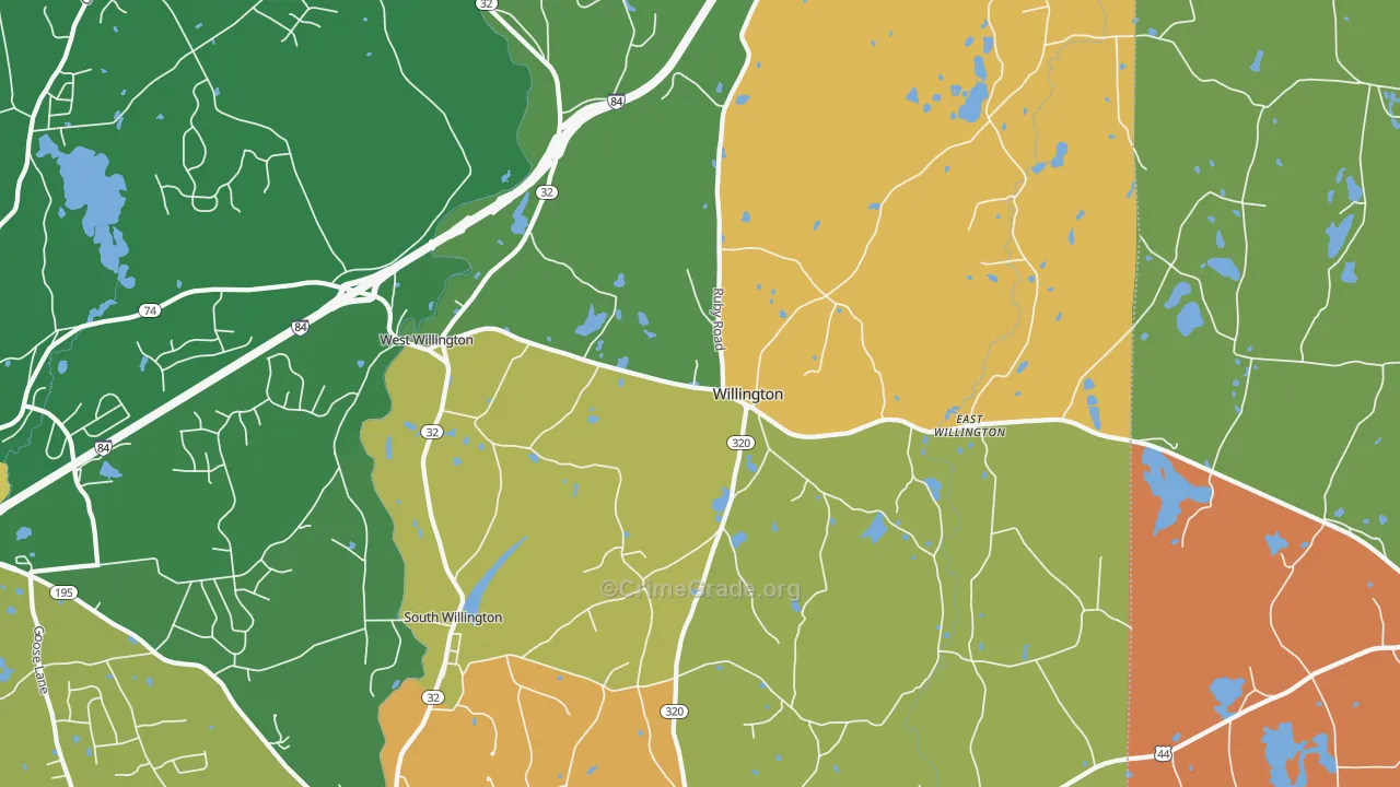 06279, CT Map of Theft Rates
