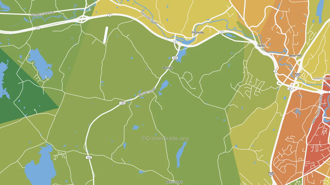 06334, CT Map of Theft Rates