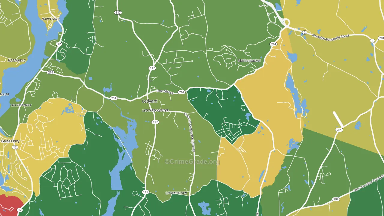 06339, CT Map of Theft Rates
