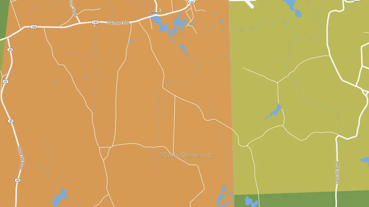 06373, CT Map of Theft Rates