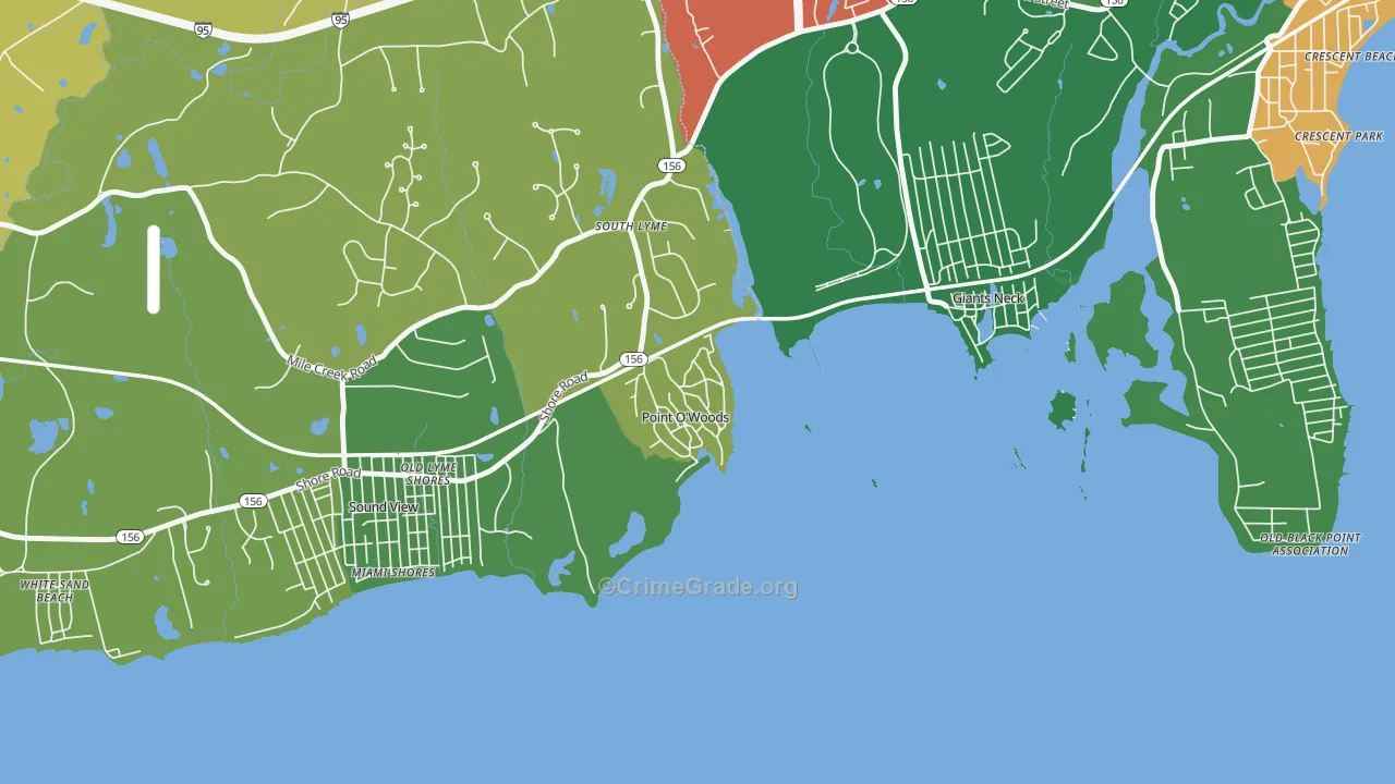 06376, CT Map of Theft Rates