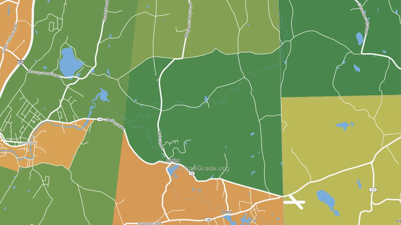 06377, CT Map of Theft Rates