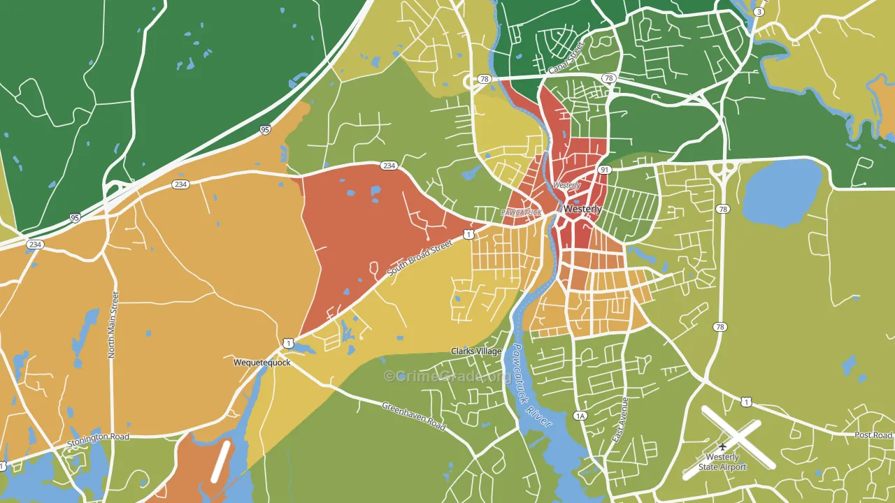 06379, CT Map of Theft Rates