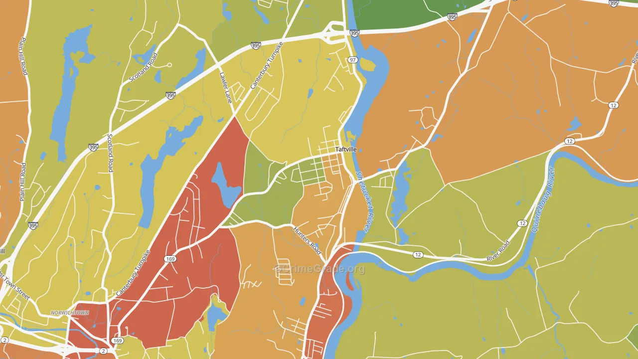 06380, CT Map of Theft Rates