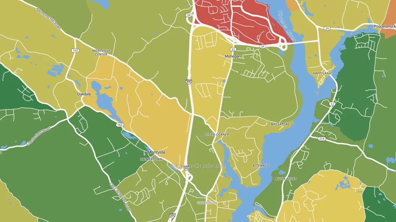 06382, CT Map of Theft Rates