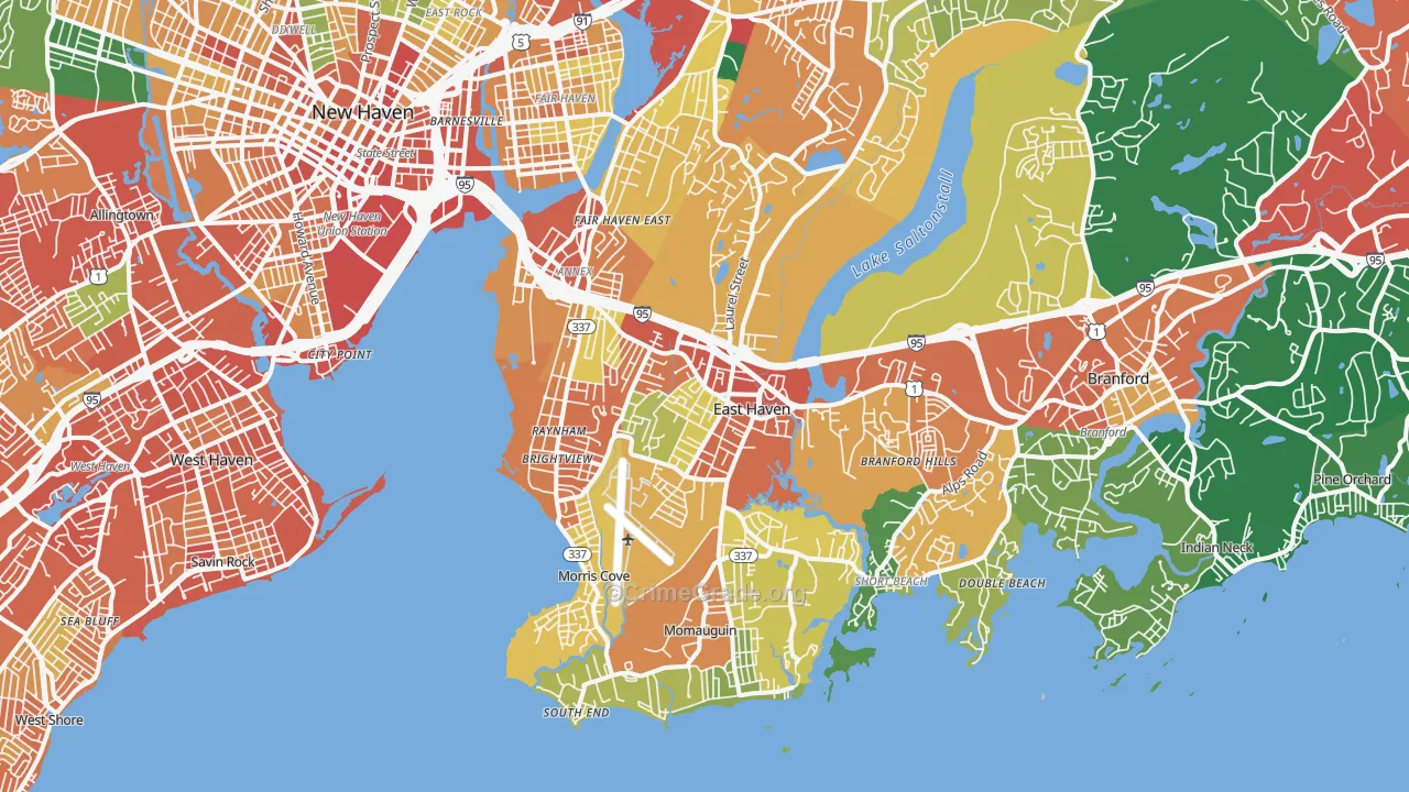 06512, CT Map of Theft Rates