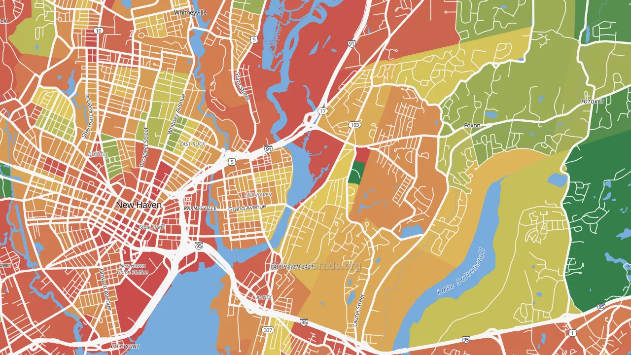 06513, CT Map of Theft Rates