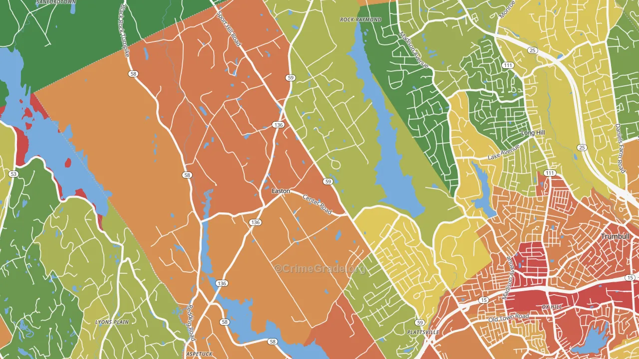 06612, CT Map of Theft Rates