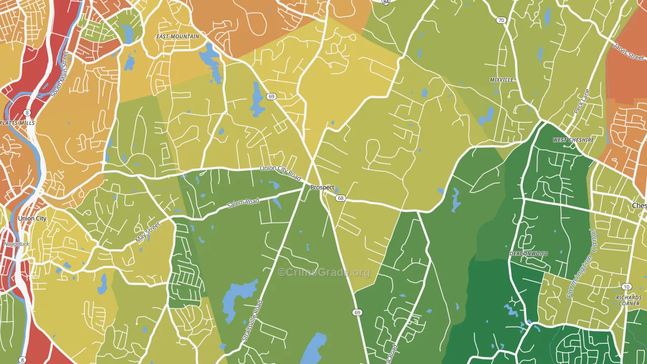 06712, CT Map of Theft Rates
