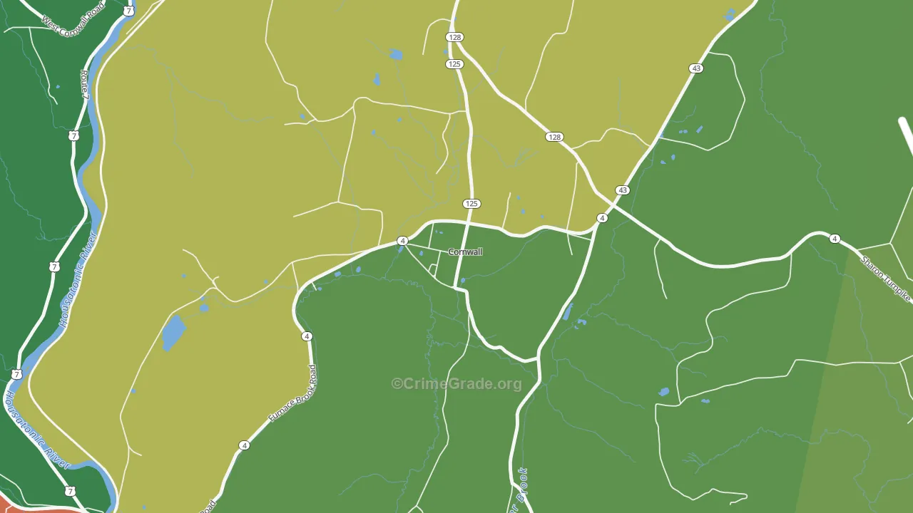 06753, CT Map of Theft Rates