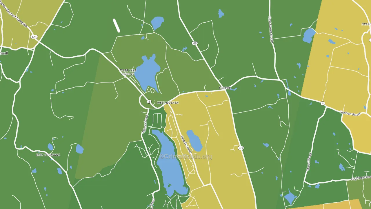 06756, CT Map of Theft Rates