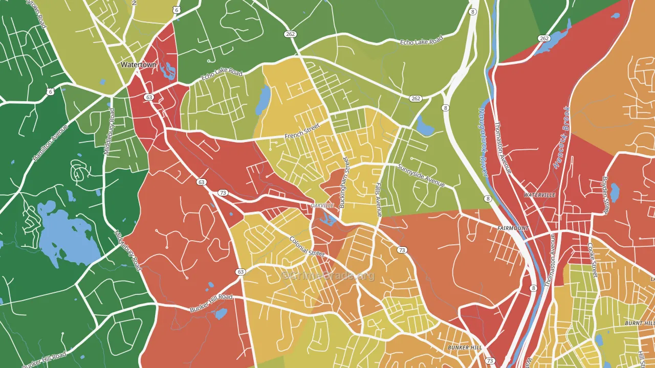 06779, CT Map of Theft Rates