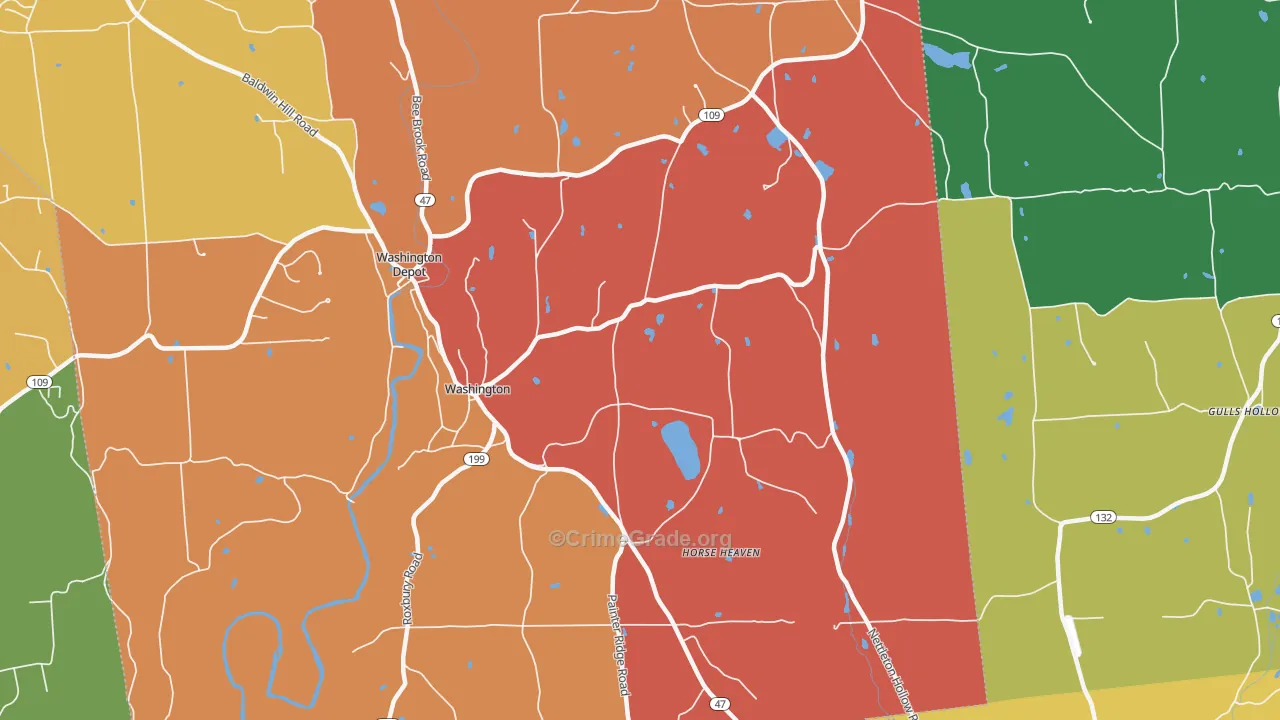 06793, CT Map of Theft Rates