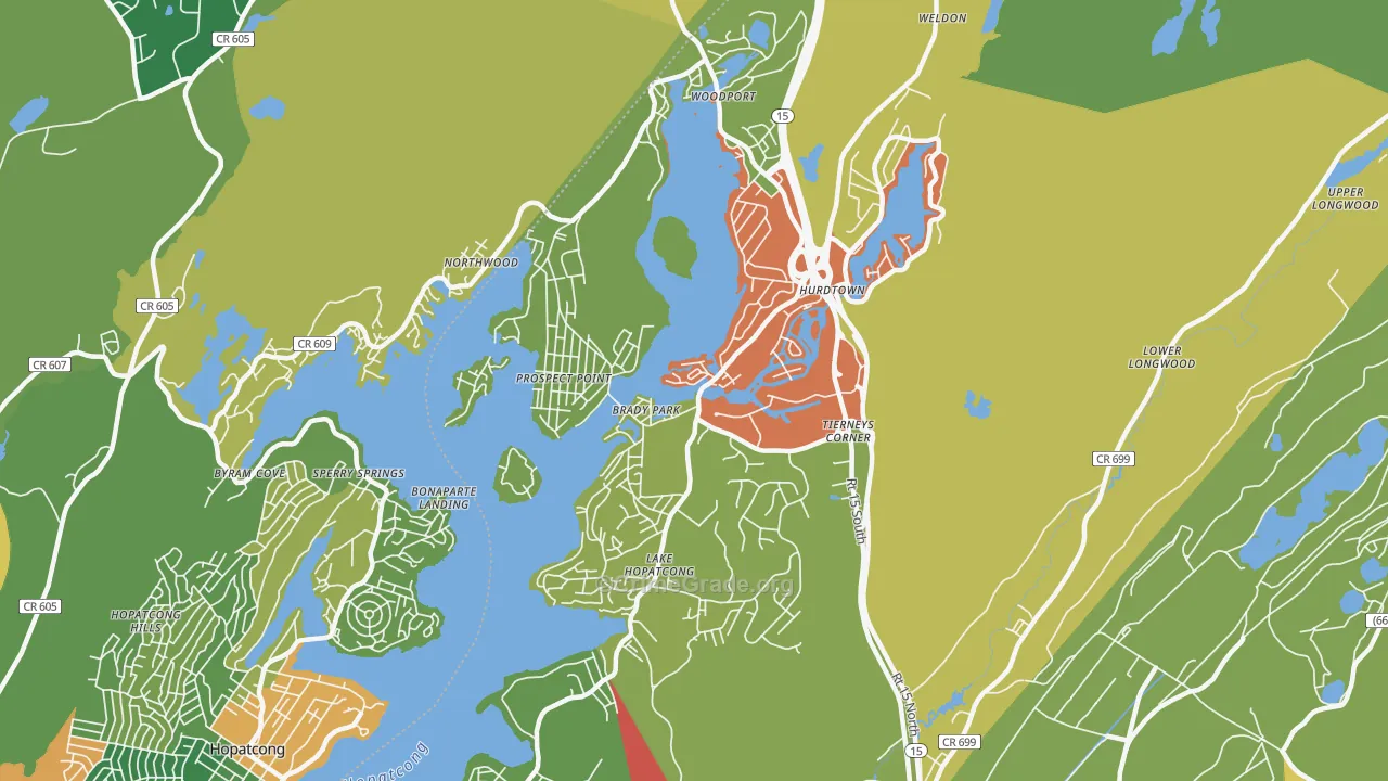 07849, NJ Map of Theft Rates