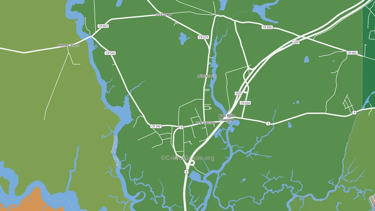 08224, NJ Map of Theft Rates