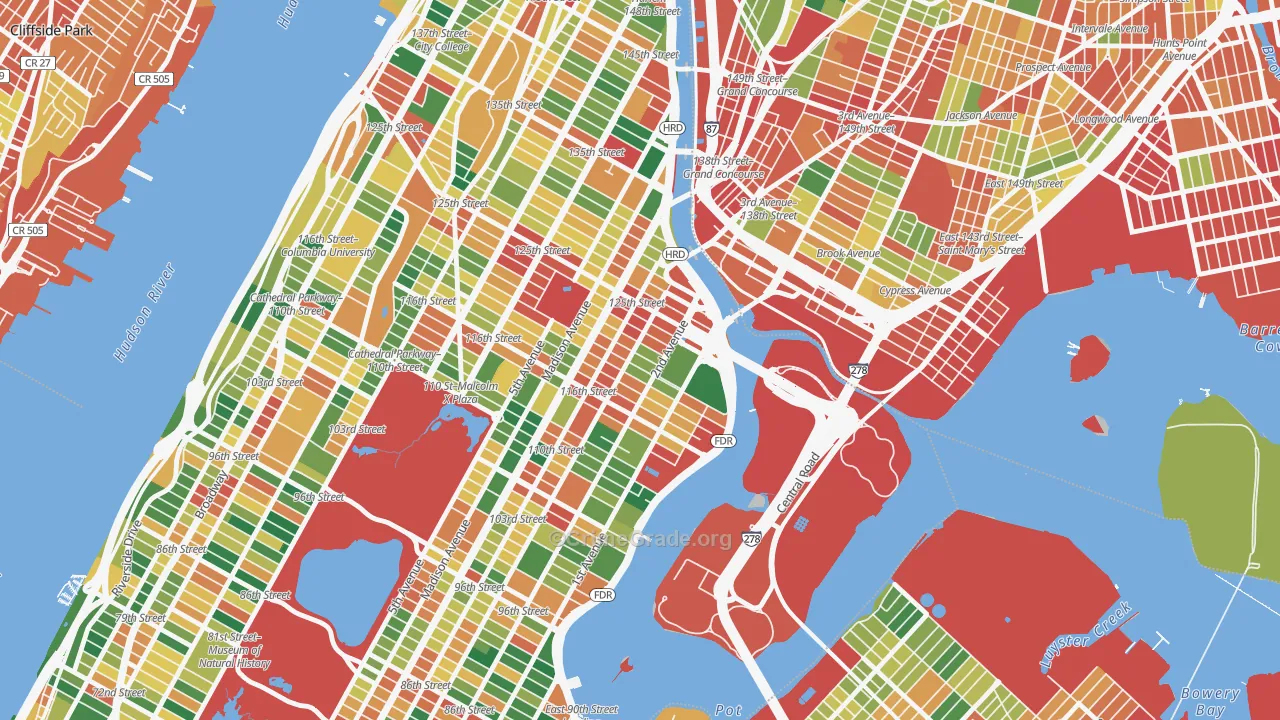 10035, NY Map of Theft Rates