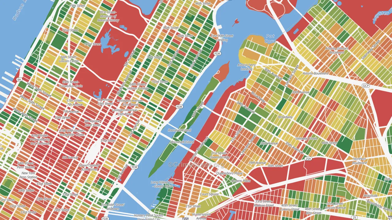 10044, NY Map of Theft Rates