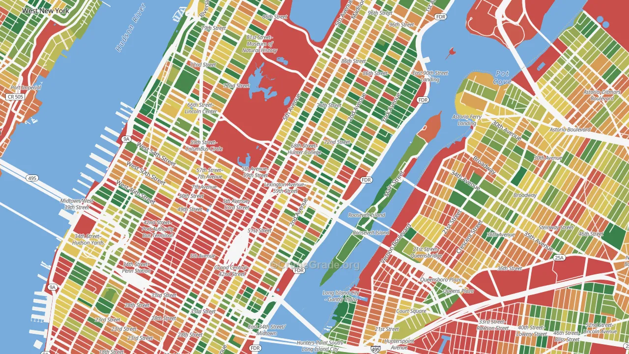 10065, NY Map of Theft Rates
