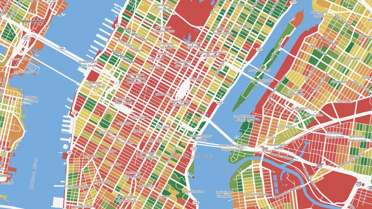 10174, NY Map of Theft Rates