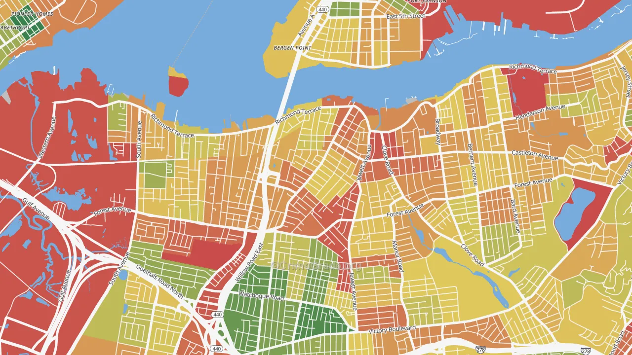 10302, NY Map of Theft Rates
