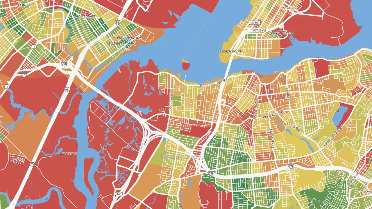 10303, NY Map of Theft Rates